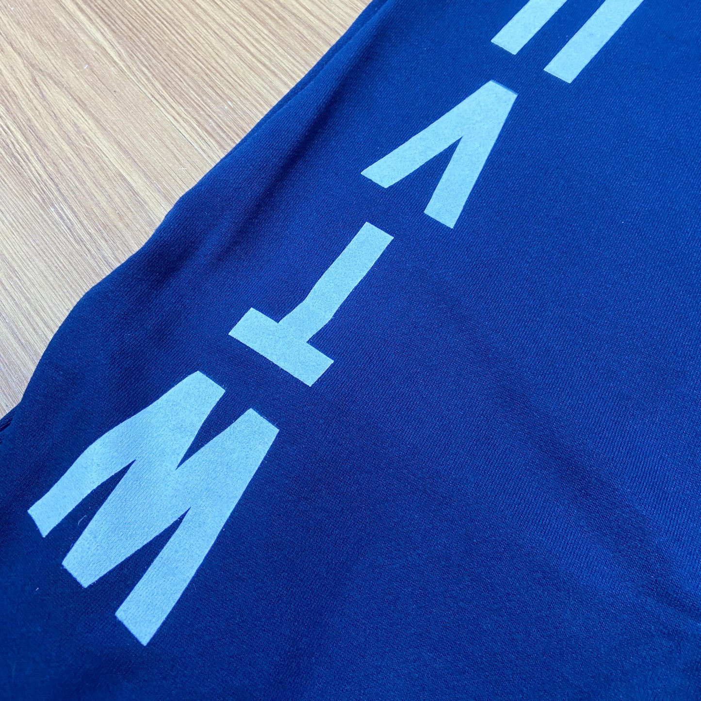 WTAPS STENCIL TROUSERS / COPO. SWEAT (Made in Japan) Navy (Display Item)