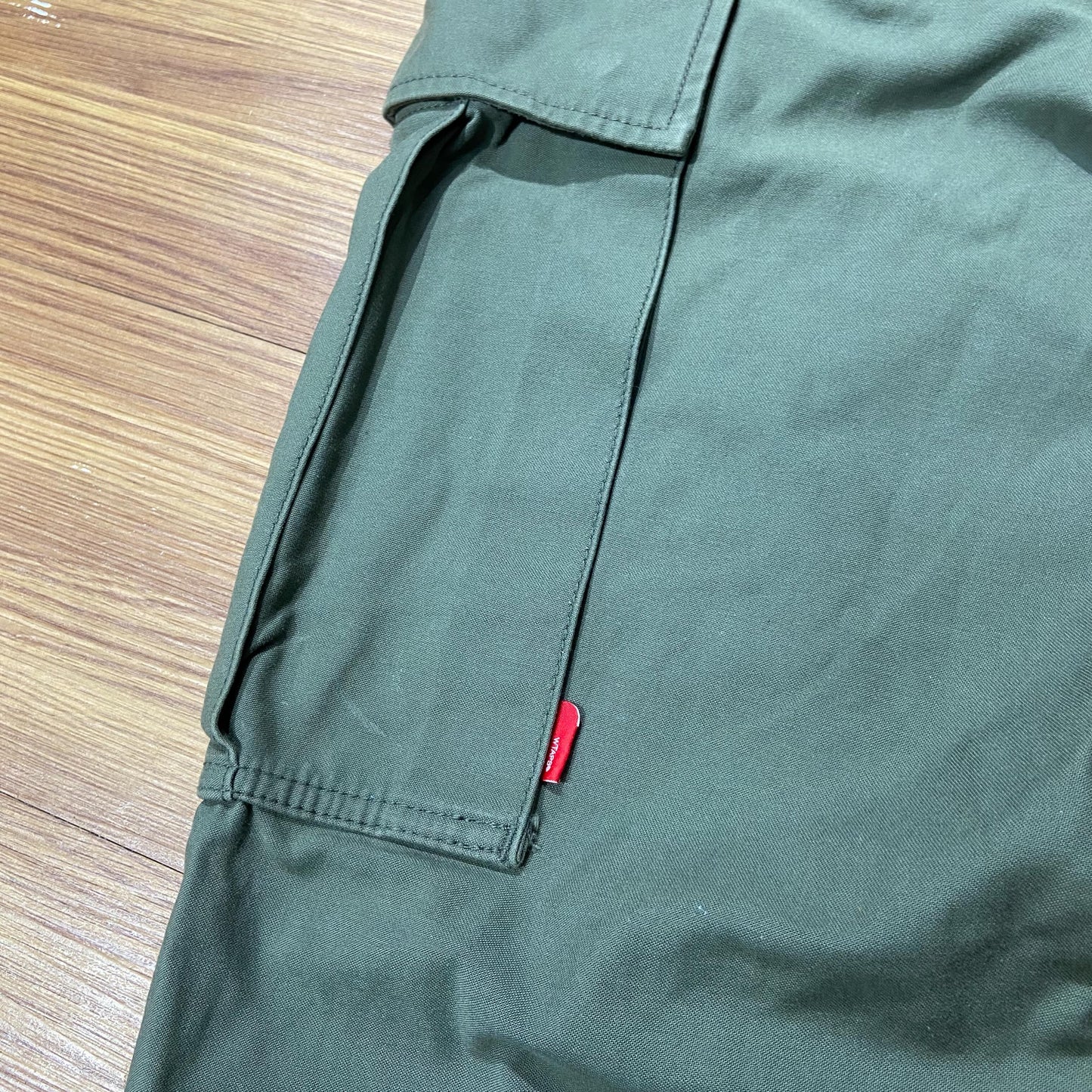 WTAPS M-65 JUNGLE STOCK TROUSERS / NYCO. SATIN (Made in Japan) Olive Drab  (Display Item)