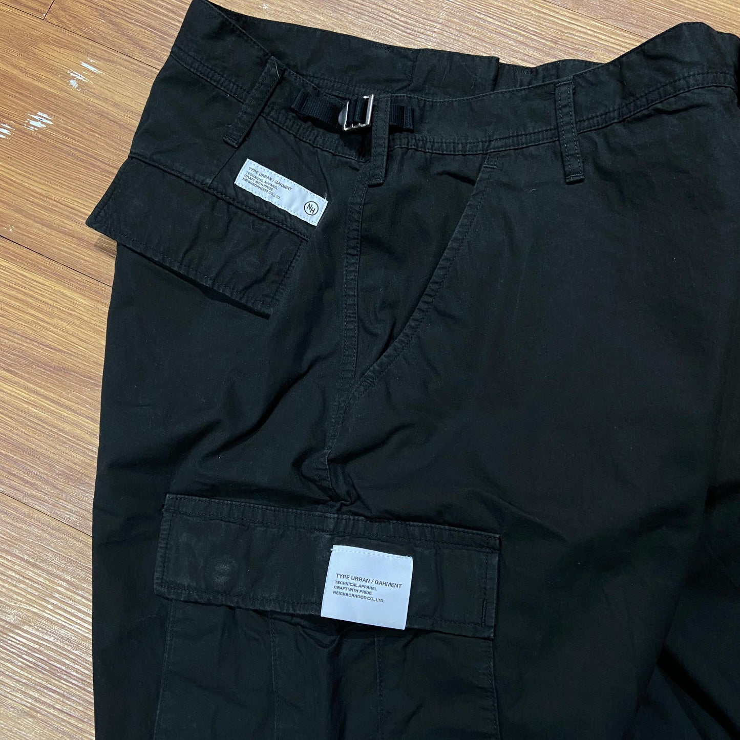 NEIGHBORHOOD BDU SHORT PANTS (Made in Japan) Black (Display Item)