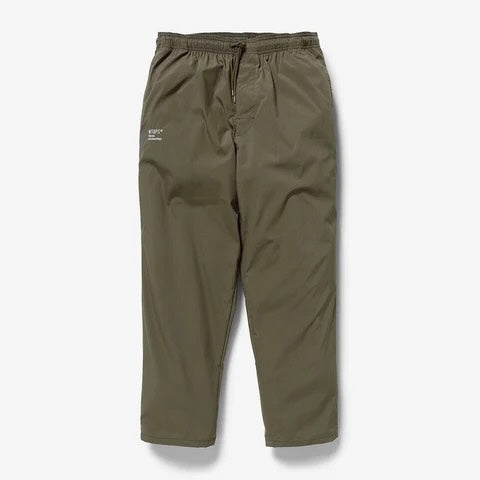 WTAPS SEAGULL 02 NYLON TROUSERS / POLY. WEATHER. FORTLESS (Made in Japan) Olive Drab (Display Item)