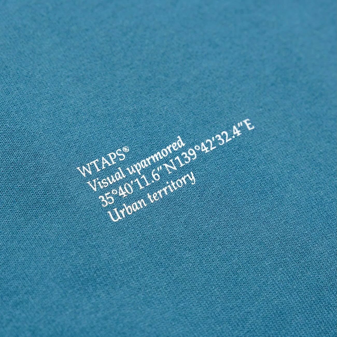 WTAPS LIM SS / TEE. COTTON (Made in Japan) Teal (Display Item)