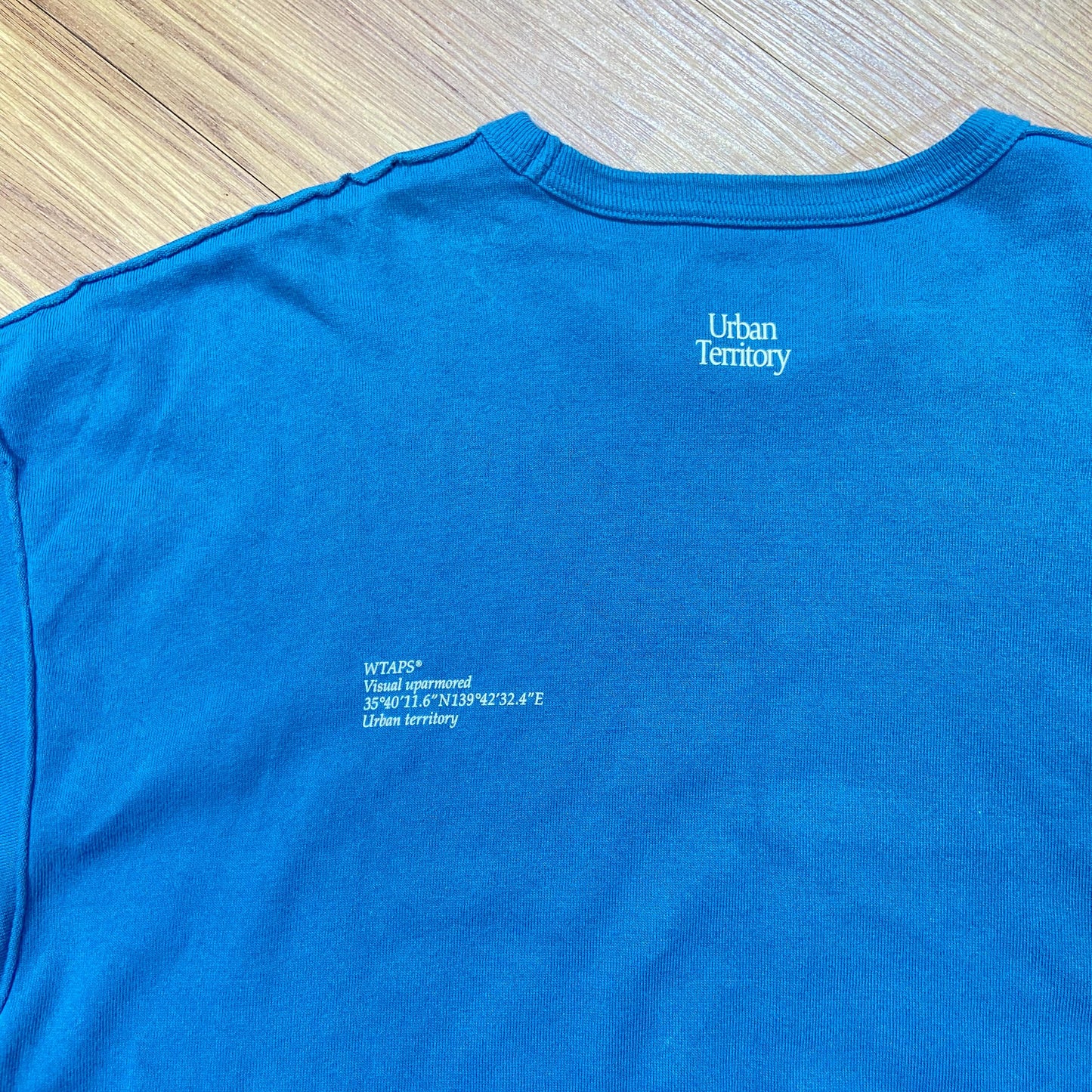 WTAPS LIM SS / TEE. COTTON (Made in Japan) Teal (Display Item)