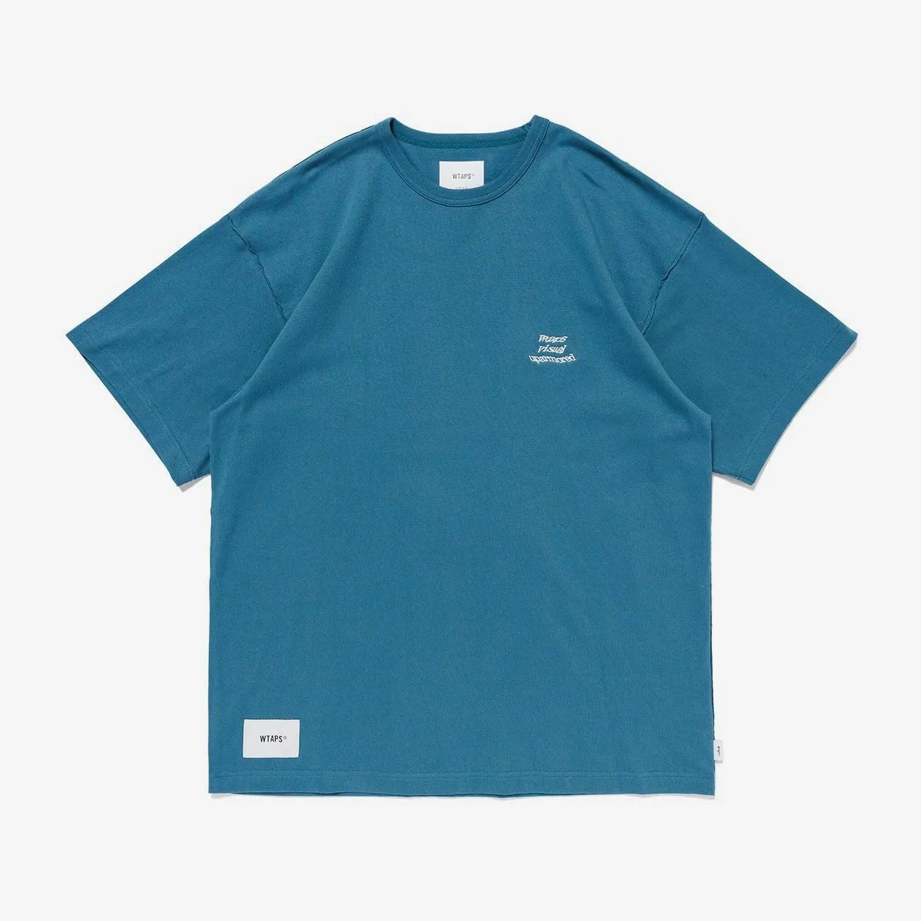 WTAPS LIM SS / TEE. COTTON (Made in Japan) Teal (Display Item)