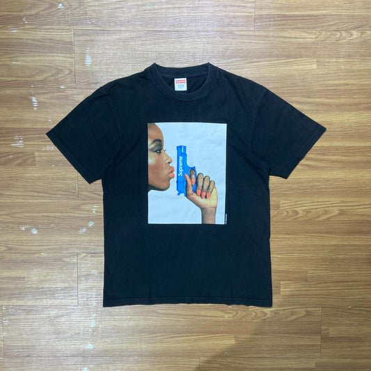 Supreme Water Pistol Tee (Made in USA) Black (Used)