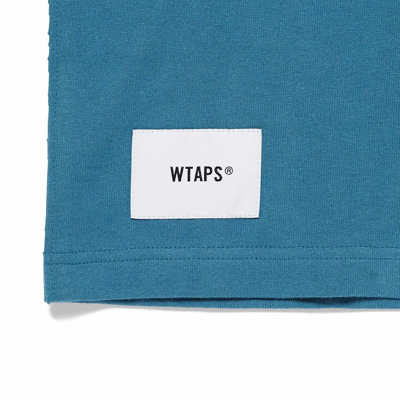 WTAPS LIM SS / TEE. COTTON (Made in Japan) Teal (Display Item)