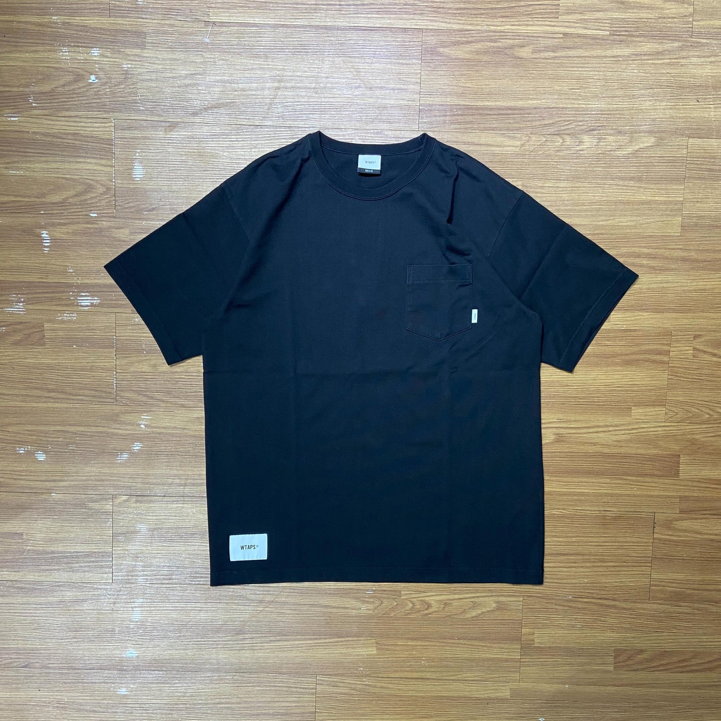 WTAPS BLANK 02 SS / TEE. COPO (Made in Japan) Black (Display Item)