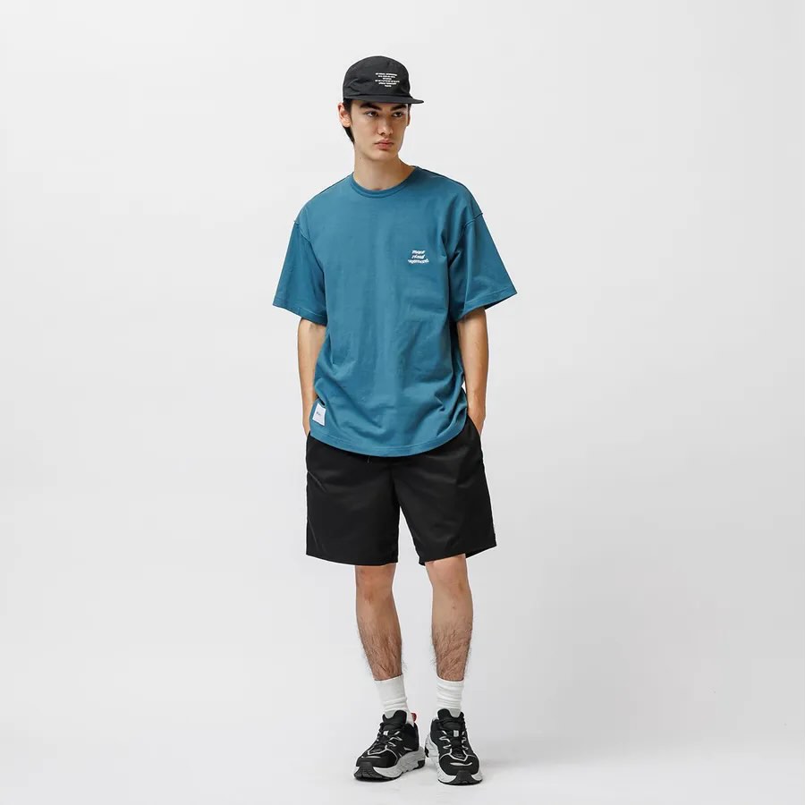 WTAPS LIM SS / TEE. COTTON (Made in Japan) Teal (Display Item)