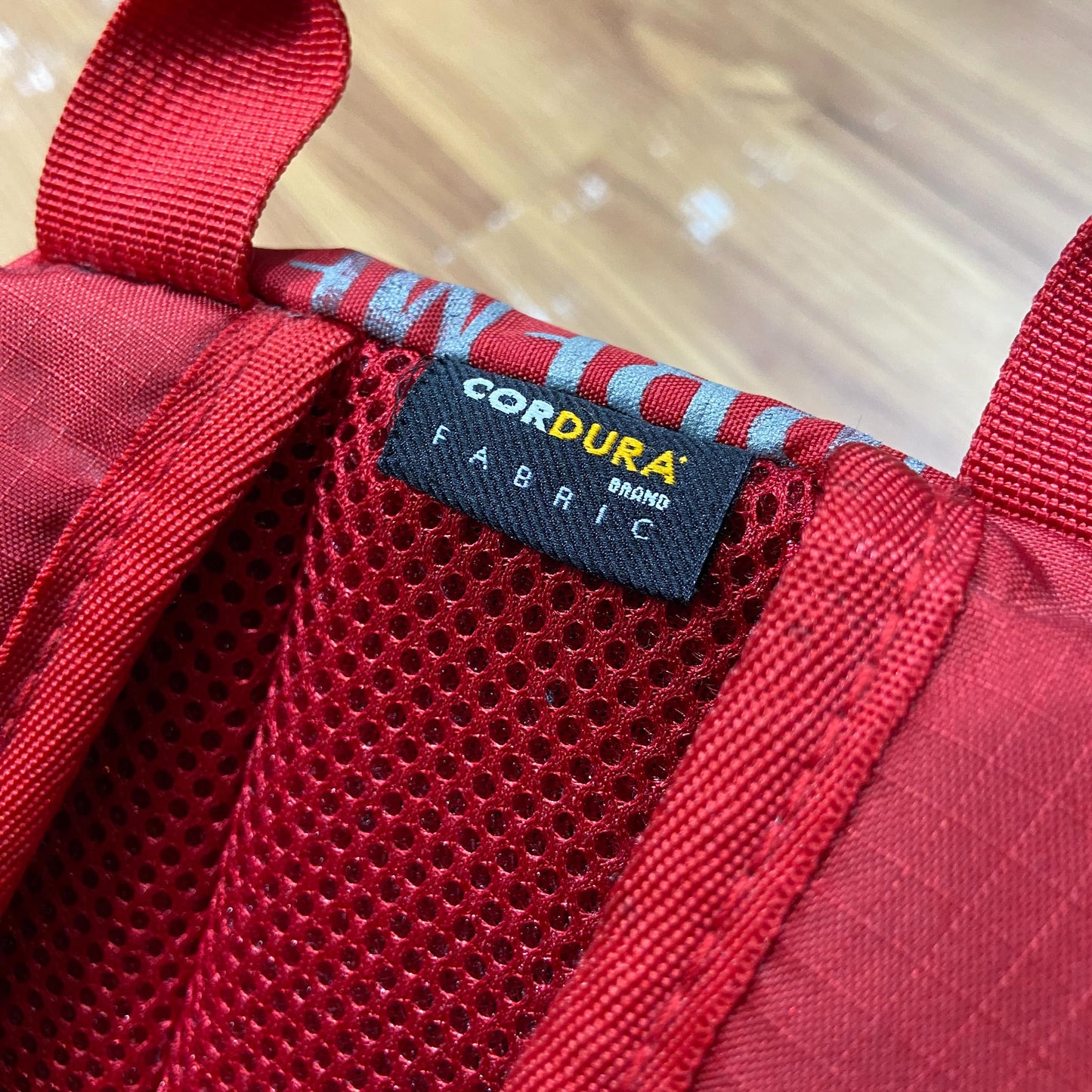 Supreme 3M Reflective Backpack Red (Used)