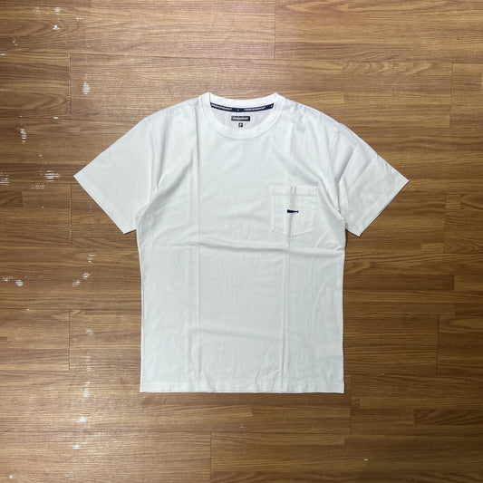 DESCENDANT CACHALOT POCKET SS TEE (Made in Japan) White (Used)