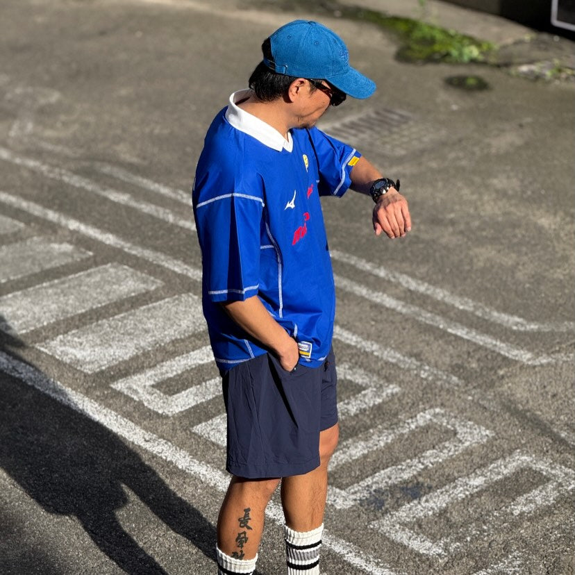 Preorder 預訂 Trouble Smile x Mizuno Polo Jersey “Blue” K2CA66I3