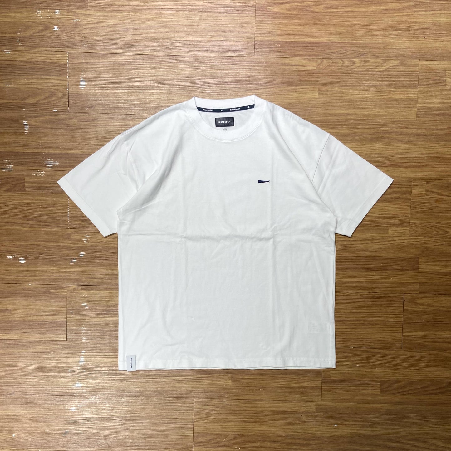 DESCENDANT CACHALOT ORGANIC COTTON SS (Made in Japan) White (Used)