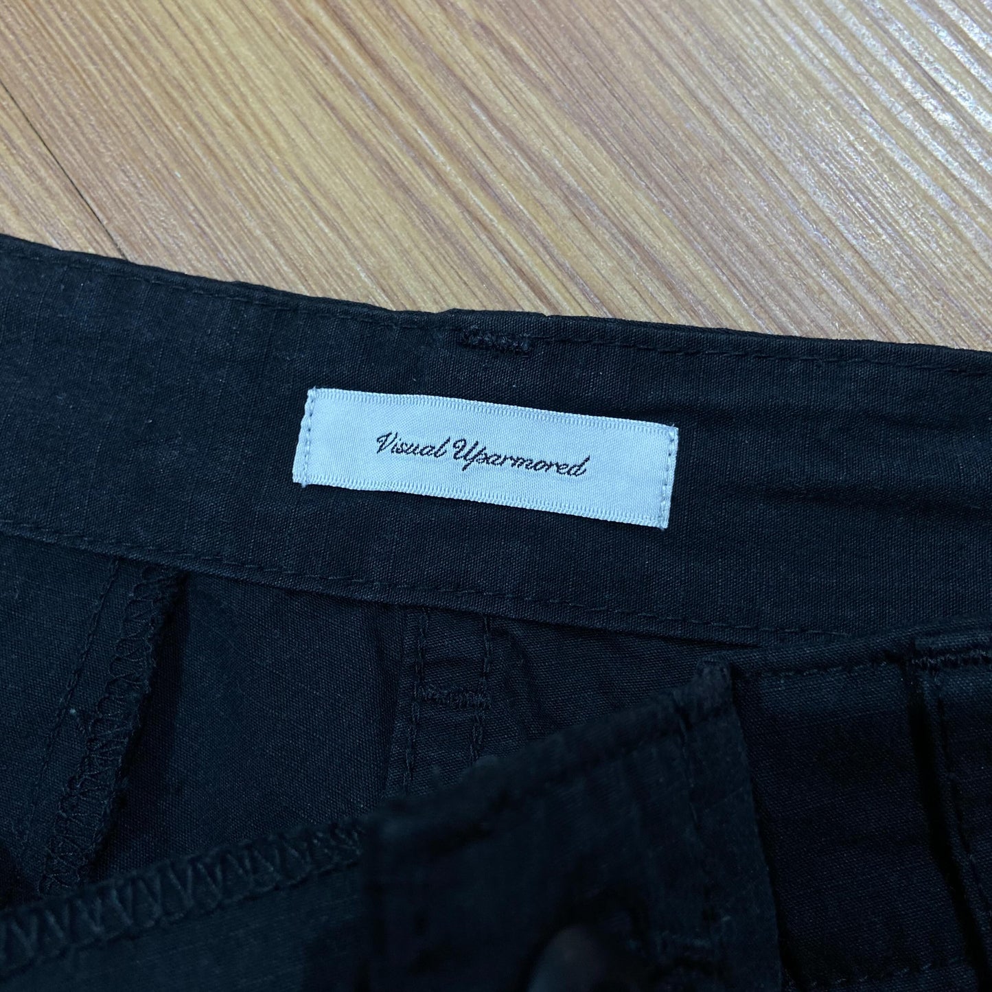 WTAPS WMILL TROUSER 01 / NYCO. RIPSTOP / VISUAL UPARMORED (Made in Japan) Black (Used)