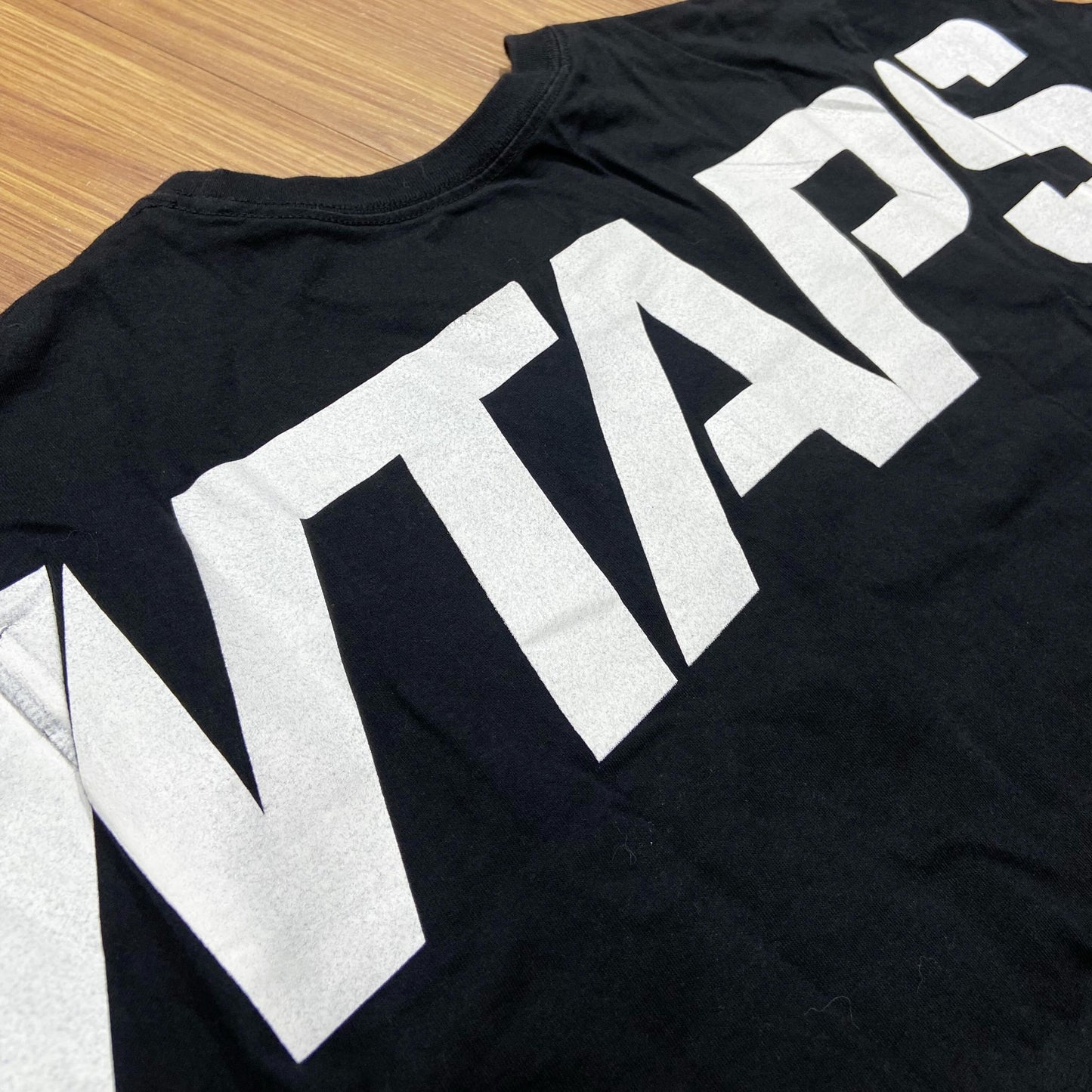 WTAPS STENCIL SS / TEE. COPO (Made in Japan) Black (Display Item)