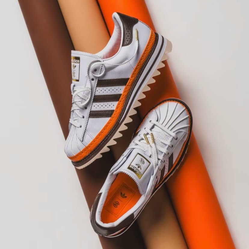Preorder 預訂 CLOT x Adidas Superstar White Coffee KK1388
