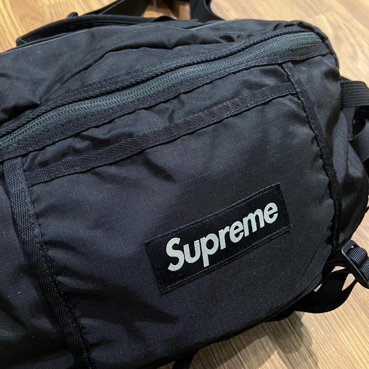 Supreme SS16 Waist Bag Black / FW18 Shoulder Bag Black (Used)