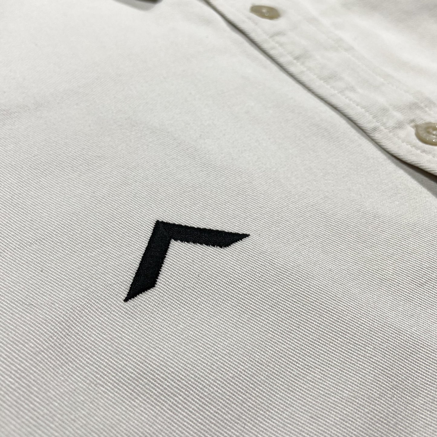 WTAPS BD 01 LS SHIRT / COTTON. TWILL (Made in Japan) Light Grey (Display Item)