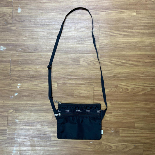 WTAPS SLING BAG / POLY. RIPSTOP BLACK
