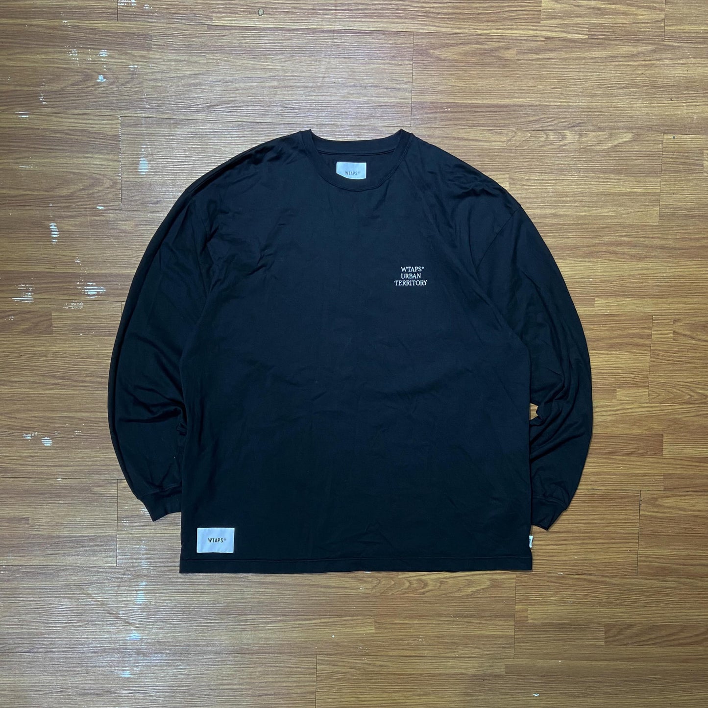 WTAPS AII 02 LS / COTTON. WUT (Made in Japan) Black (Display Item)