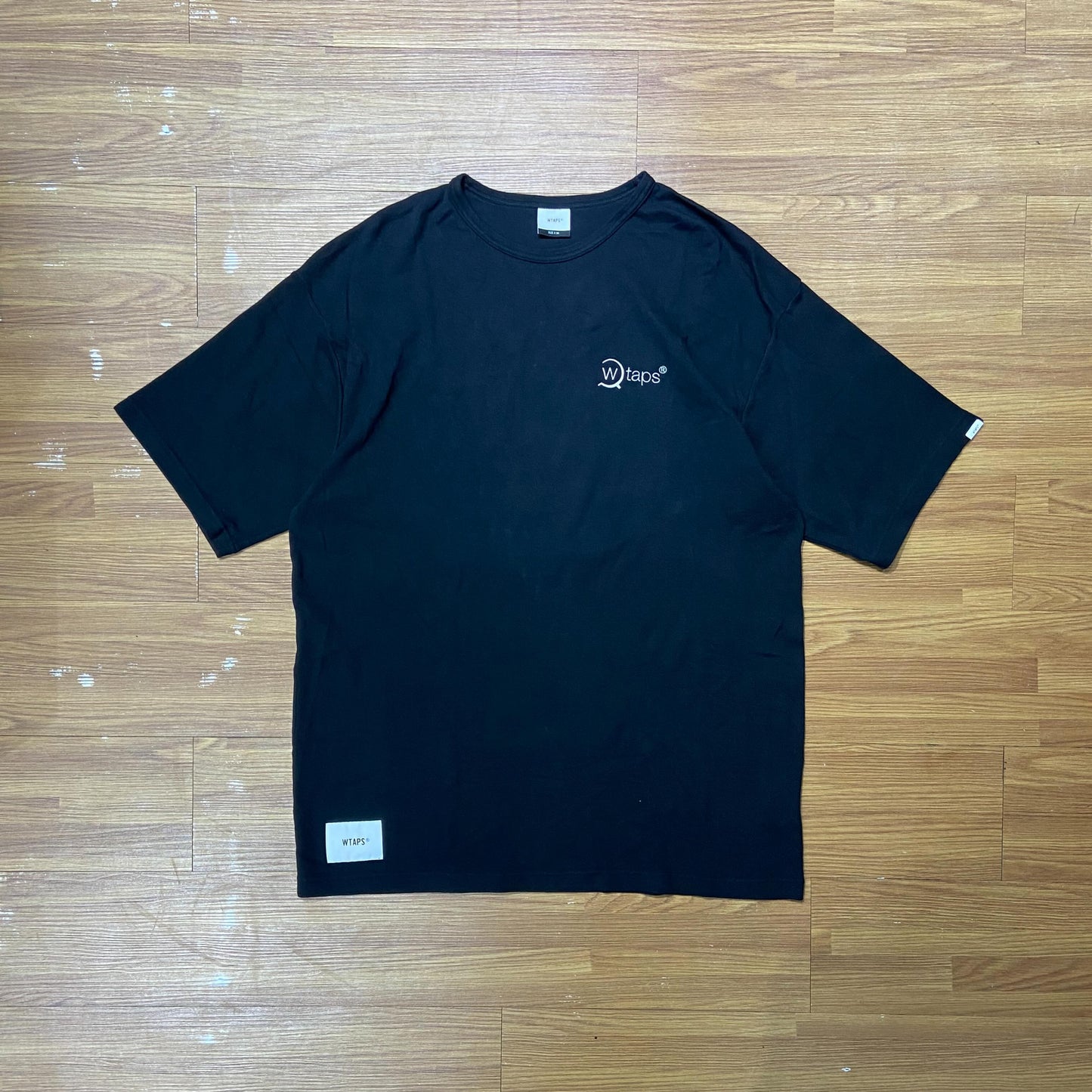 WTAPS AXE SS / COTTON. TEE. (Made in Japan) Black