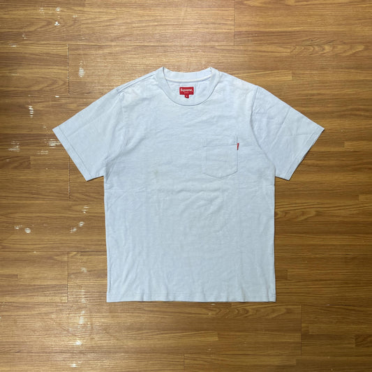 Supreme Pocket Tee SS Light Blue (Used)