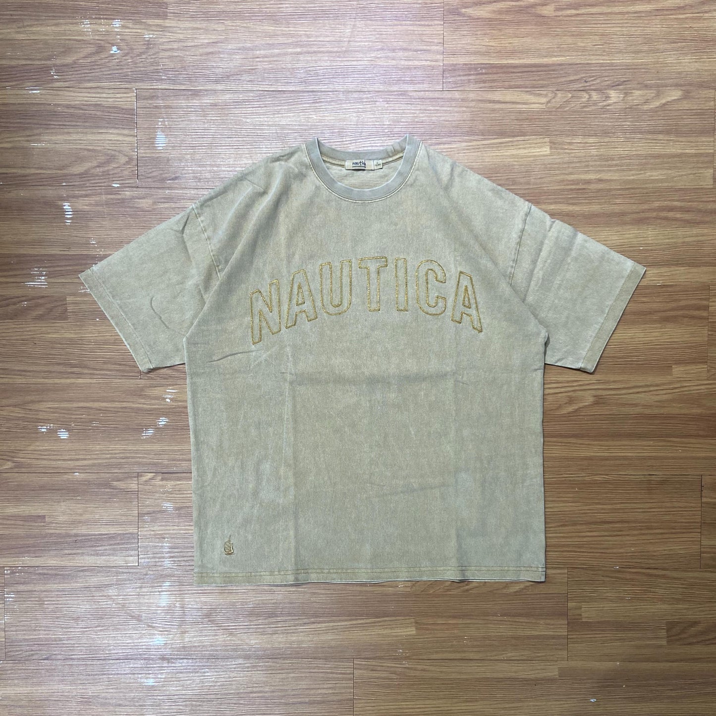 Nautica White Label Pigment Dyed ARCH SS Beige (Display Item)
