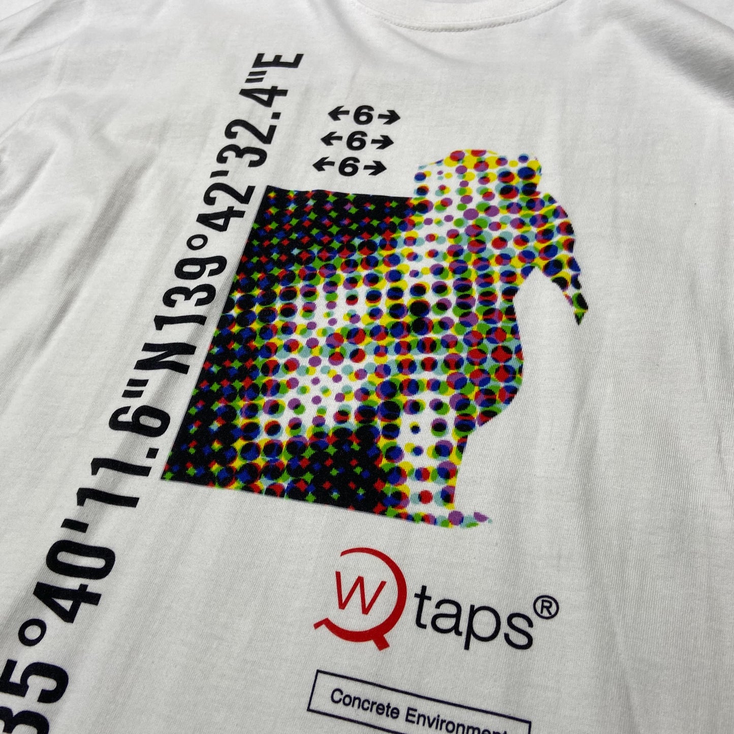 Wtaps DCLXVIT SS Tee White 201PCDT-ST12S