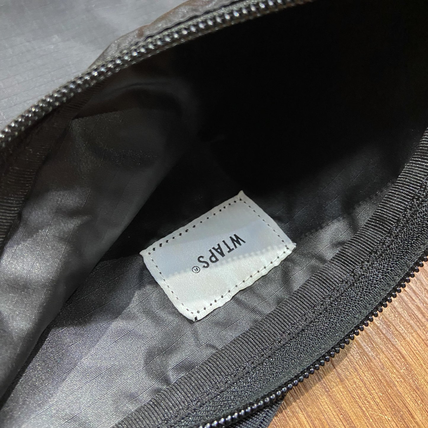 WTAPS SLING BAG / POLY. RIPSTOP BLACK