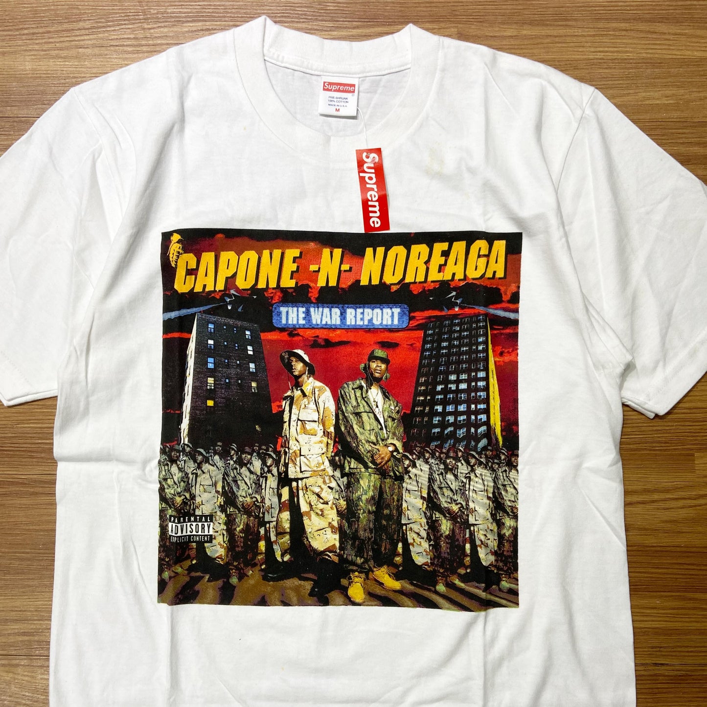 Supreme FW16 The War Report Tee White