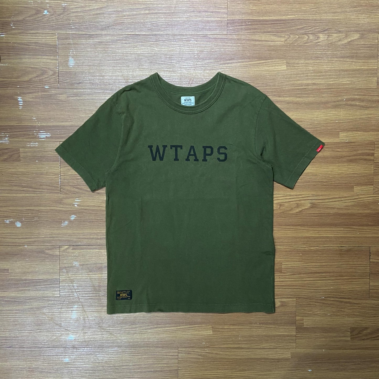 WTAPS DESIGN ACADEMY SS / TEE COPO. (Made in Japan) Olive Drab (Used)