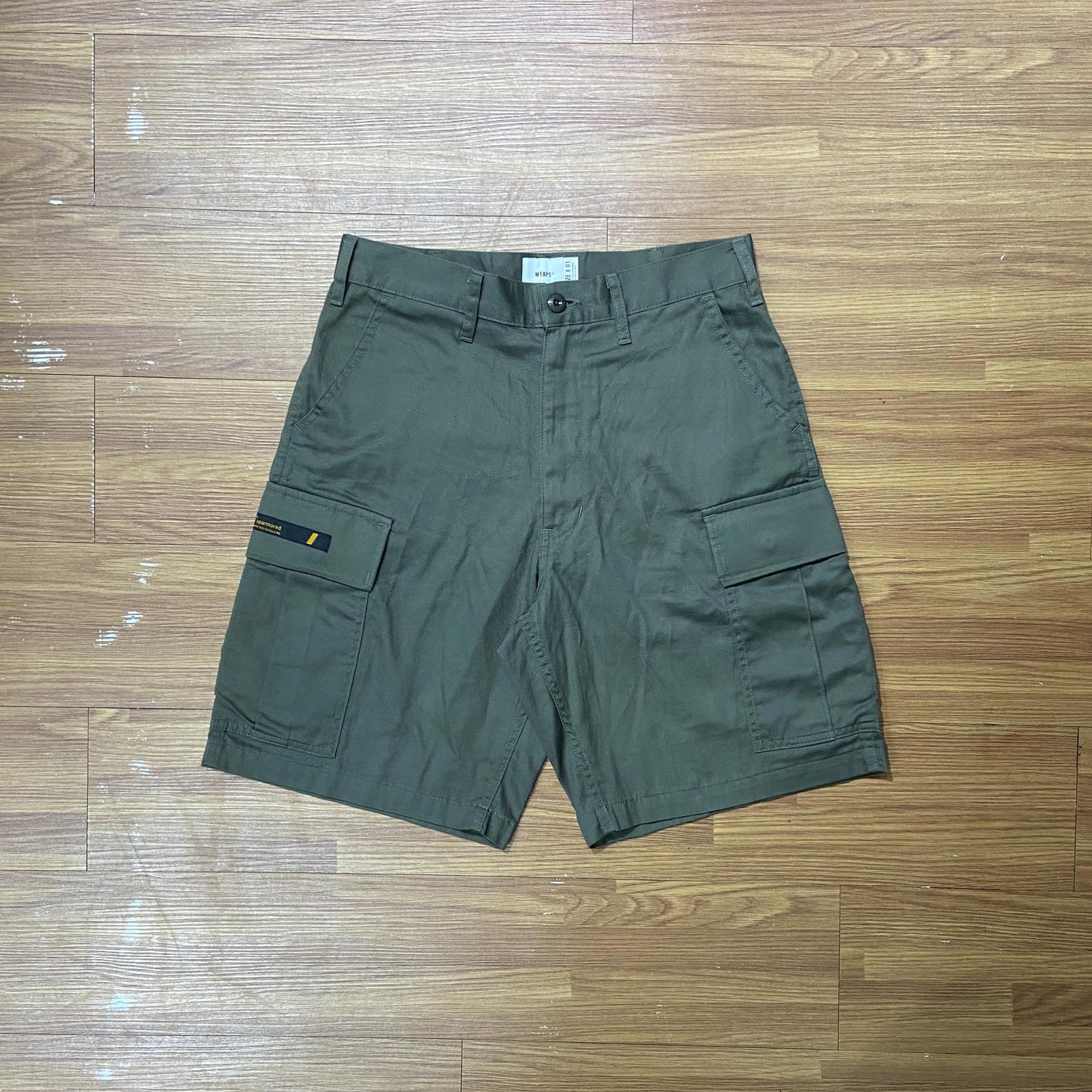WTAPS JUNGLE 02 SHORTS / COTTON. TWILL (Made in Japan) Olive Drab (Display Item)