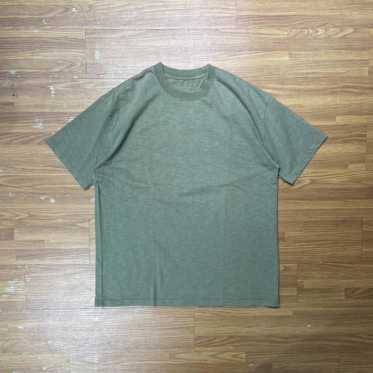 Grocery Bamboo Yard Invoice Tee Olive (Display Item)