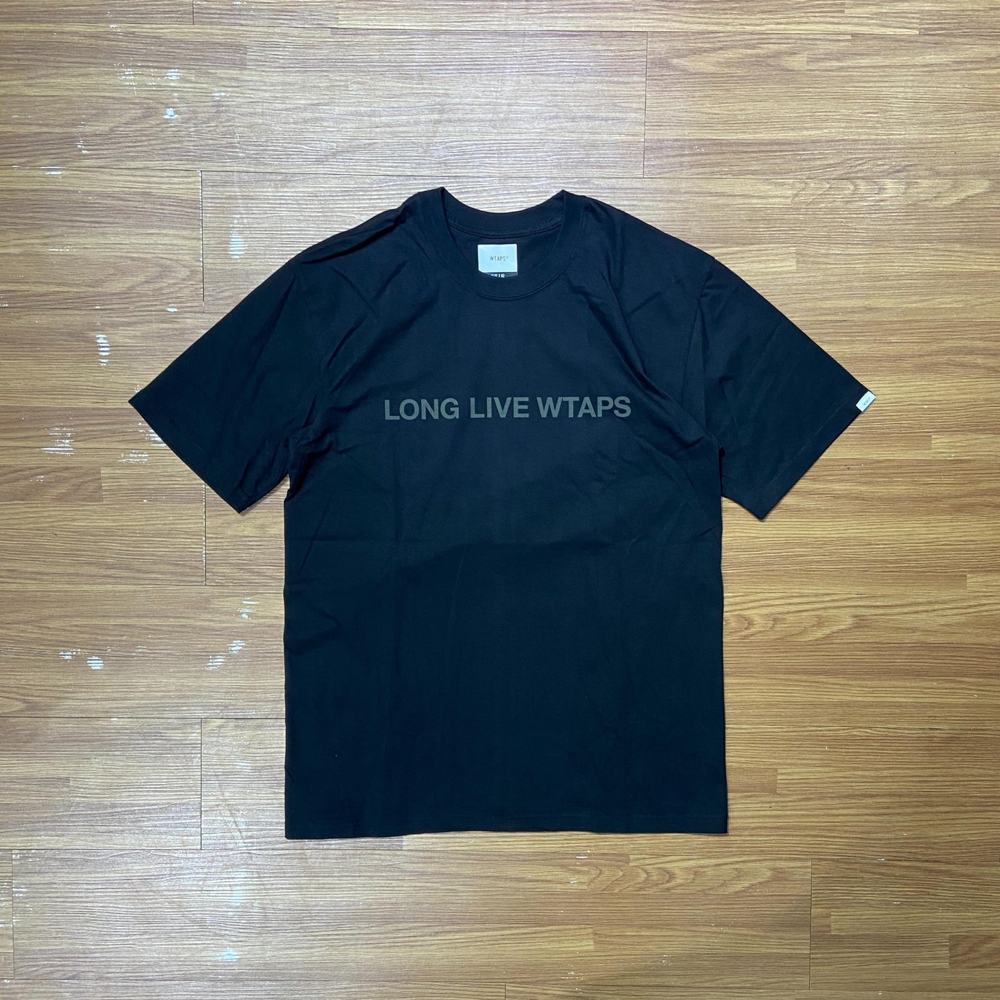 WTAPS LLW SS / COTTON. TEE (Made in Japan) Black