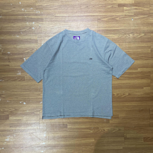 The North Face Purple Label by Nanamica Moss Stitch Field H/S Tee Coolmax 編織刺繡 (Made in Japan) Grey (Display Item)