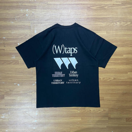 WTAPS OBJ 08 SS / COTTON. TEE (Made in Japan) Black (Display Item)
