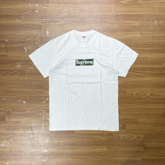 Supreme Camo Box Tee (Made in USA) White (Used)