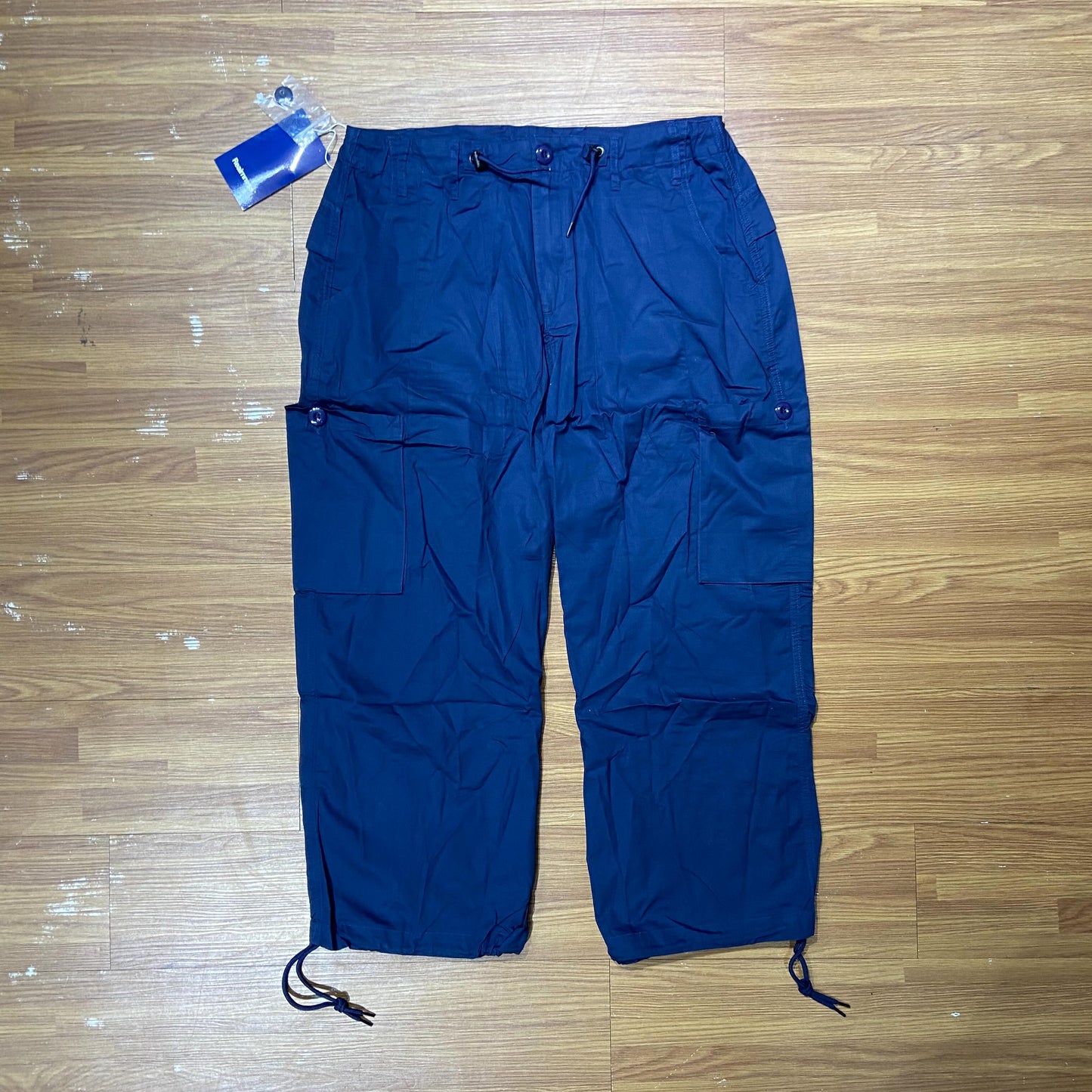 Reaimness Lightweight Balloon Wide Pants Navy