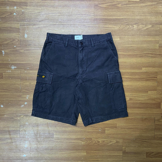 WTAPS JUNGLE SHORTS / SHORTS. COTTON. SERGE (Made in Japan) Washed Black (Display Item)