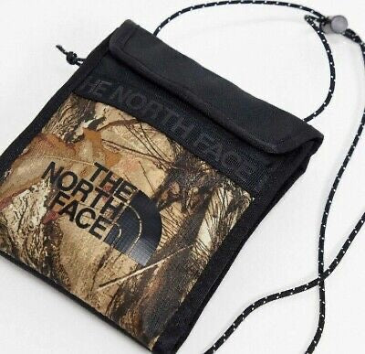 The North Face TNF Bozer Neck Pouch Bag (S) Black NF0A52RZJK3 Tree Camo NF0A52RZ0AR