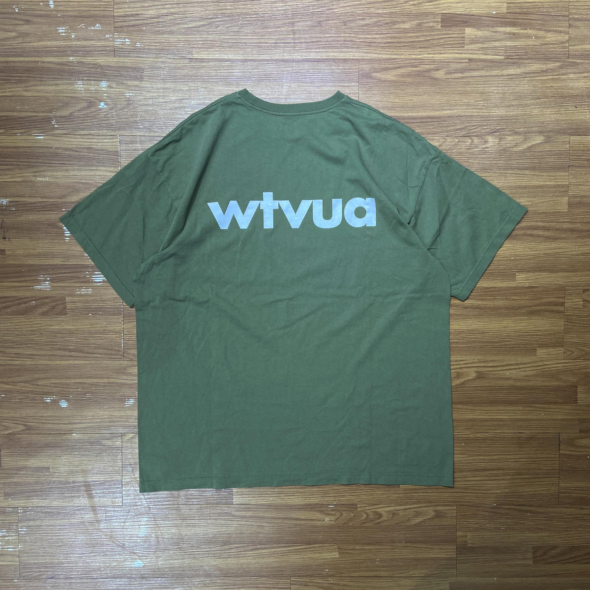 WTAPS WTVUA SS / COTTON. TEE (Made in Japan) Olive Drab (Display Item)