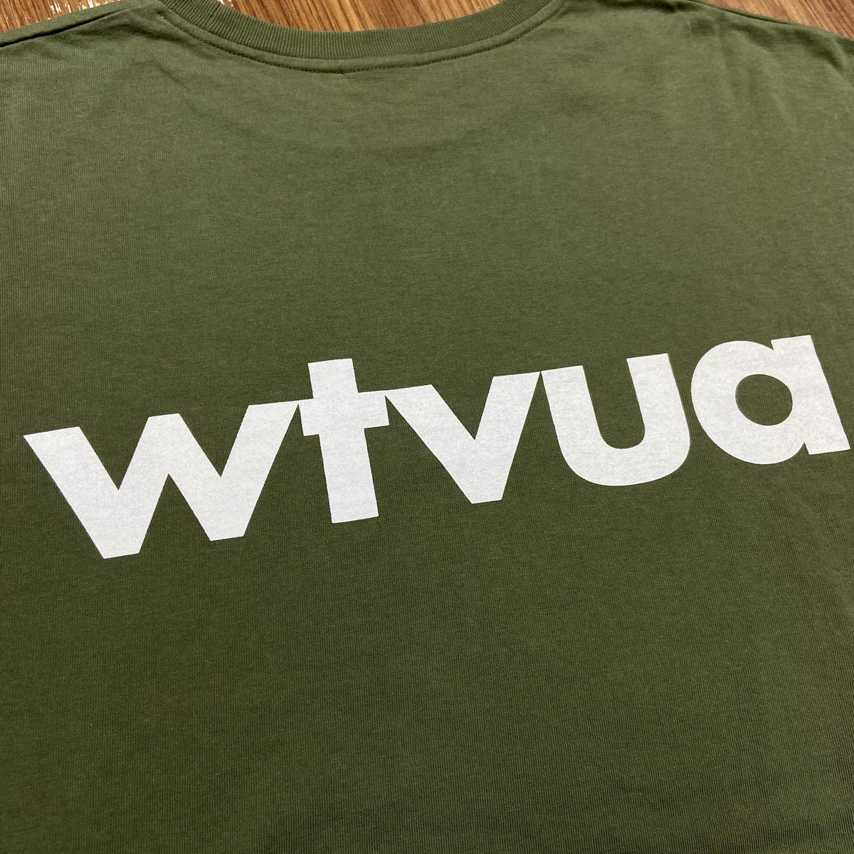 WTAPS WTVUA SS / COTTON. TEE (Made in Japan) Olive Drab (Display Item)