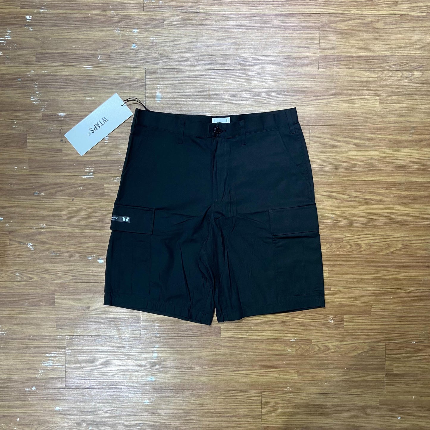 WTAPS JUNGLE 03 SHORTS / COTTON. POPLIN (Made in Japan) Black