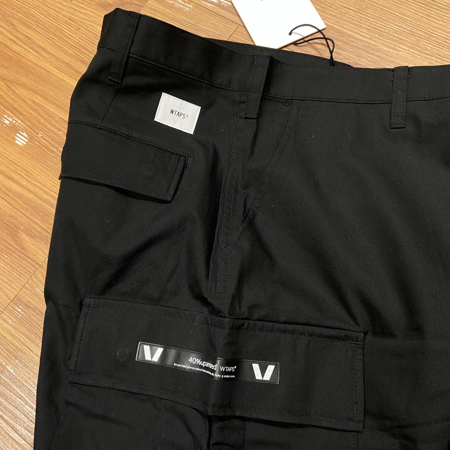WTAPS JUNGLE 03 SHORTS / COTTON. POPLIN (Made in Japan) Black