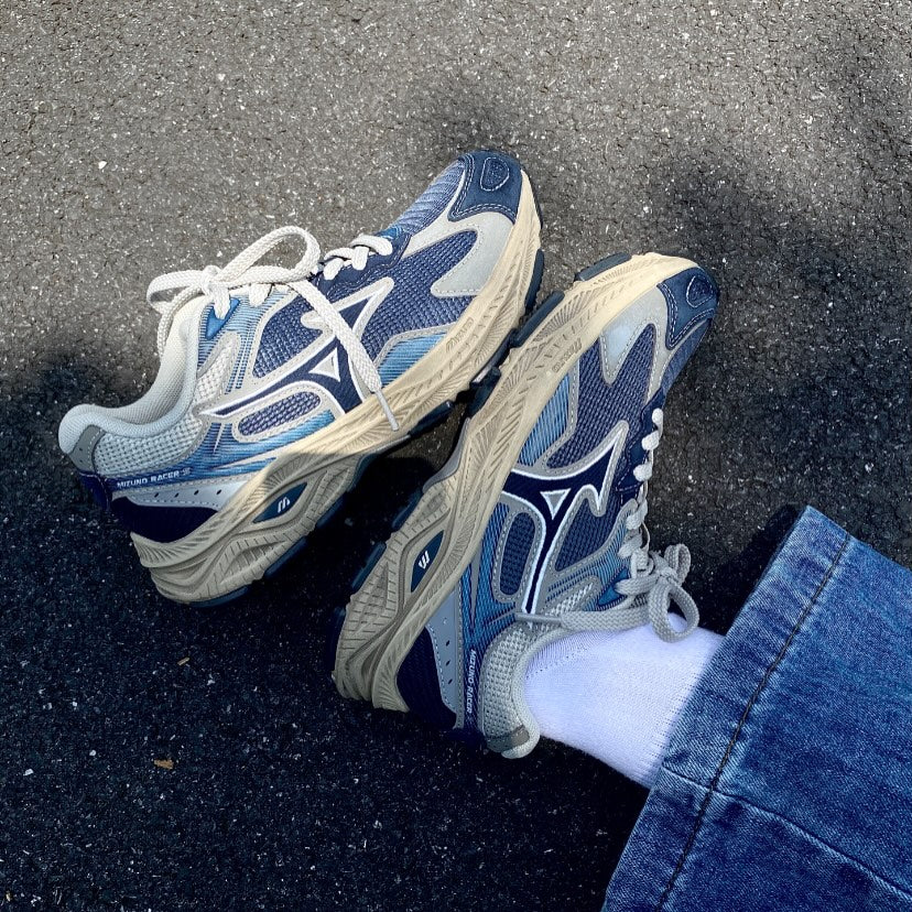 Preorder 預訂 Mizuno Racer S Navy Denim D1GH253511