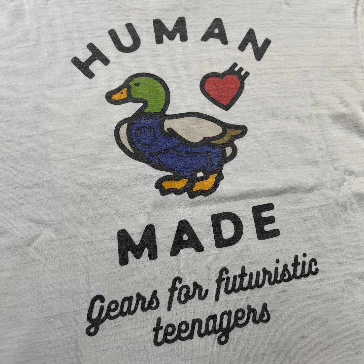 Human Made Duck Pocket Tee SS (Made in Japan) White (Used)