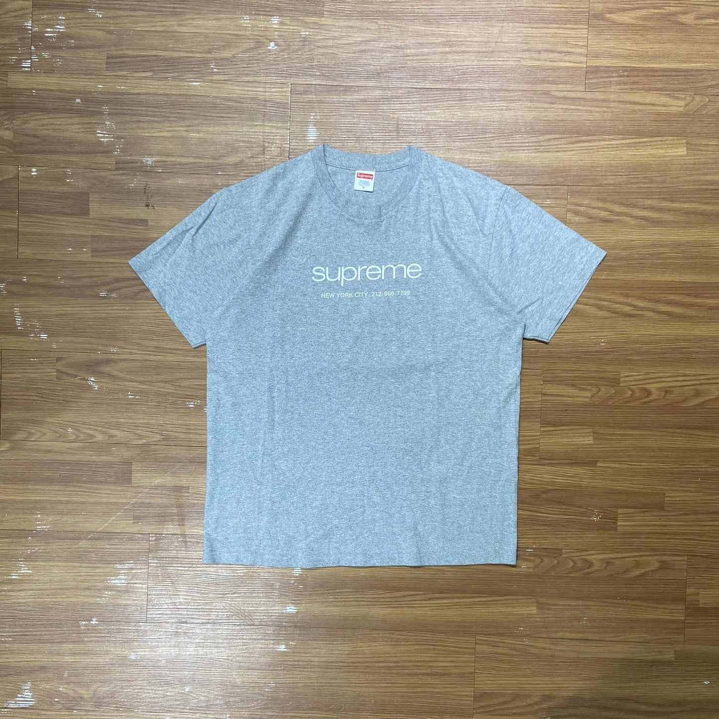 Supreme The Shop Tee (Made in USA) Grey (Used)