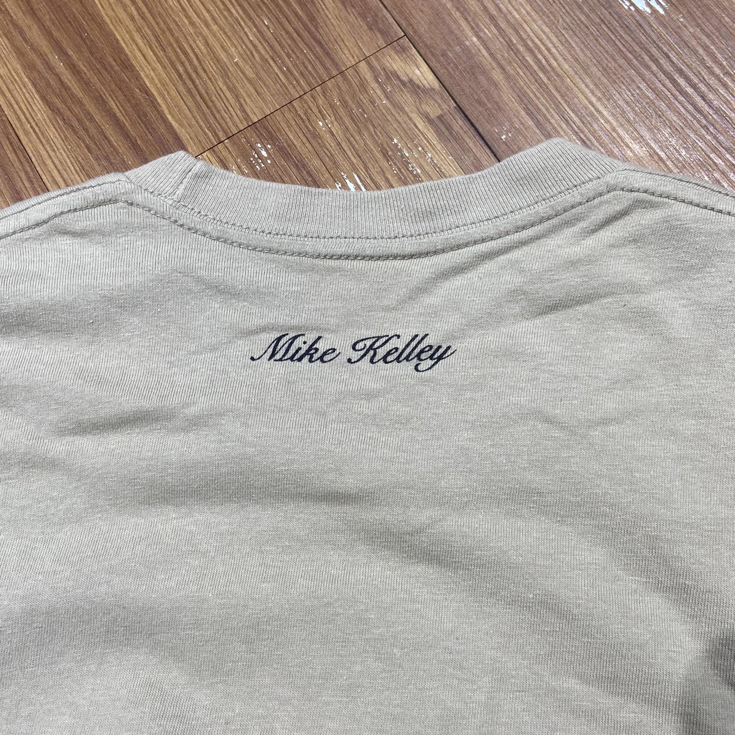 Supreme x Mike Kelley Hiding From Indians Tee (Made in USA) Clay (Used)