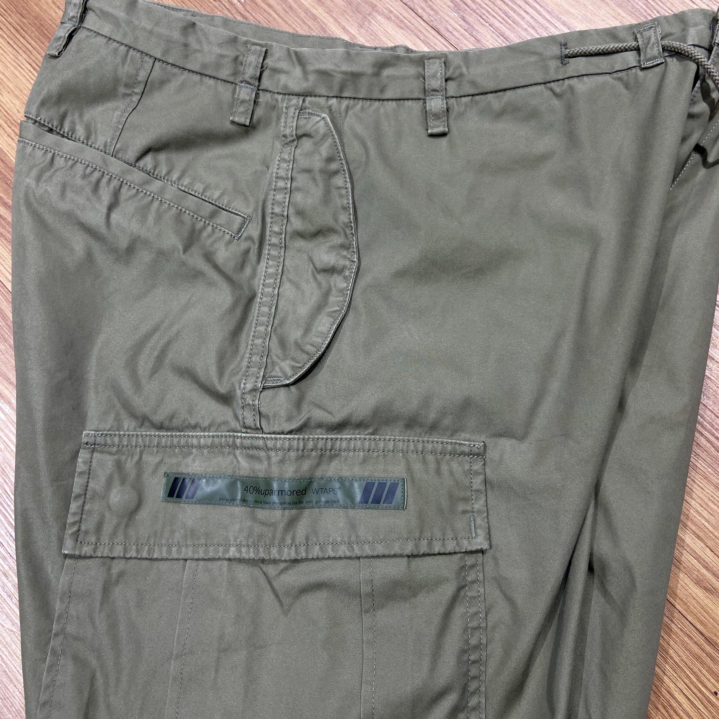 WTAPS MILS0001 SHORTS / NYCO. OXFORD (Made in Japan) Olive (Display Item)