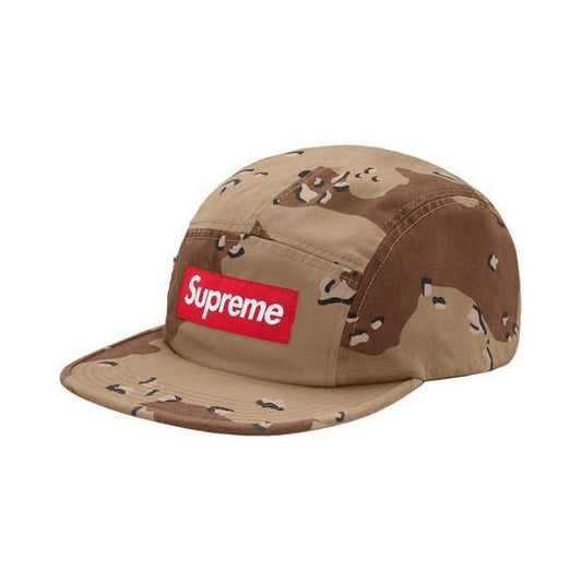 Supreme Side Zip Camp Cap Desert Camo