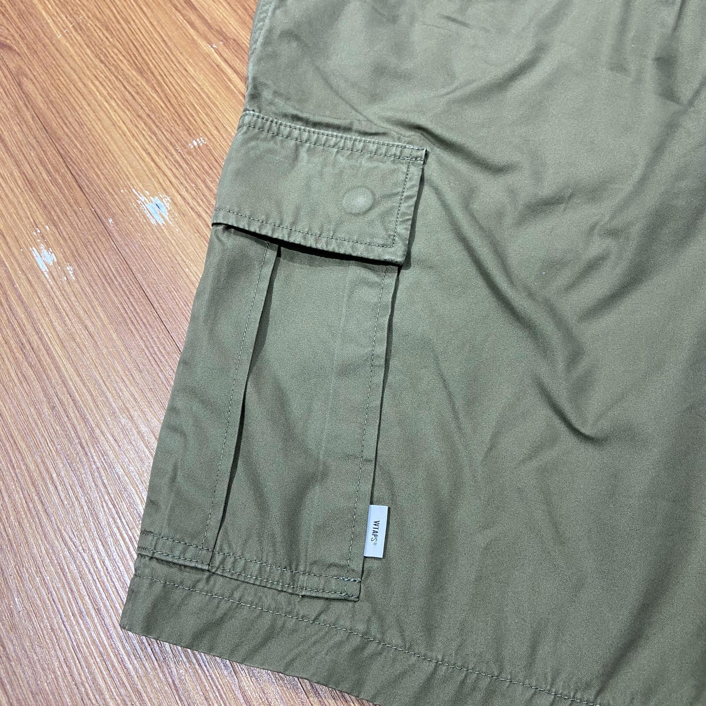 WTAPS MILS0001 SHORTS / NYCO. OXFORD (Made in Japan) Olive (Display Item)