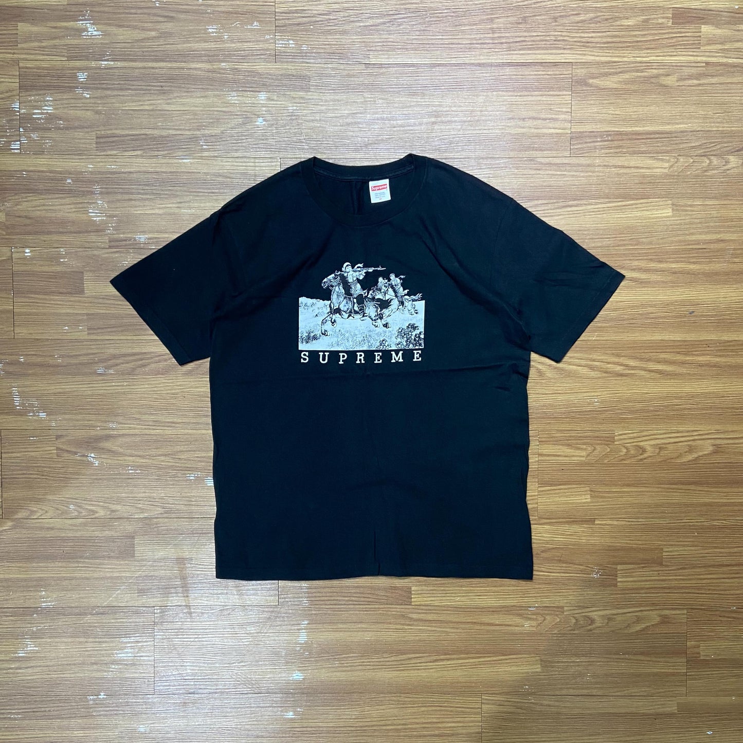 Supreme Riders Tee (Made in USA) Black (Used)